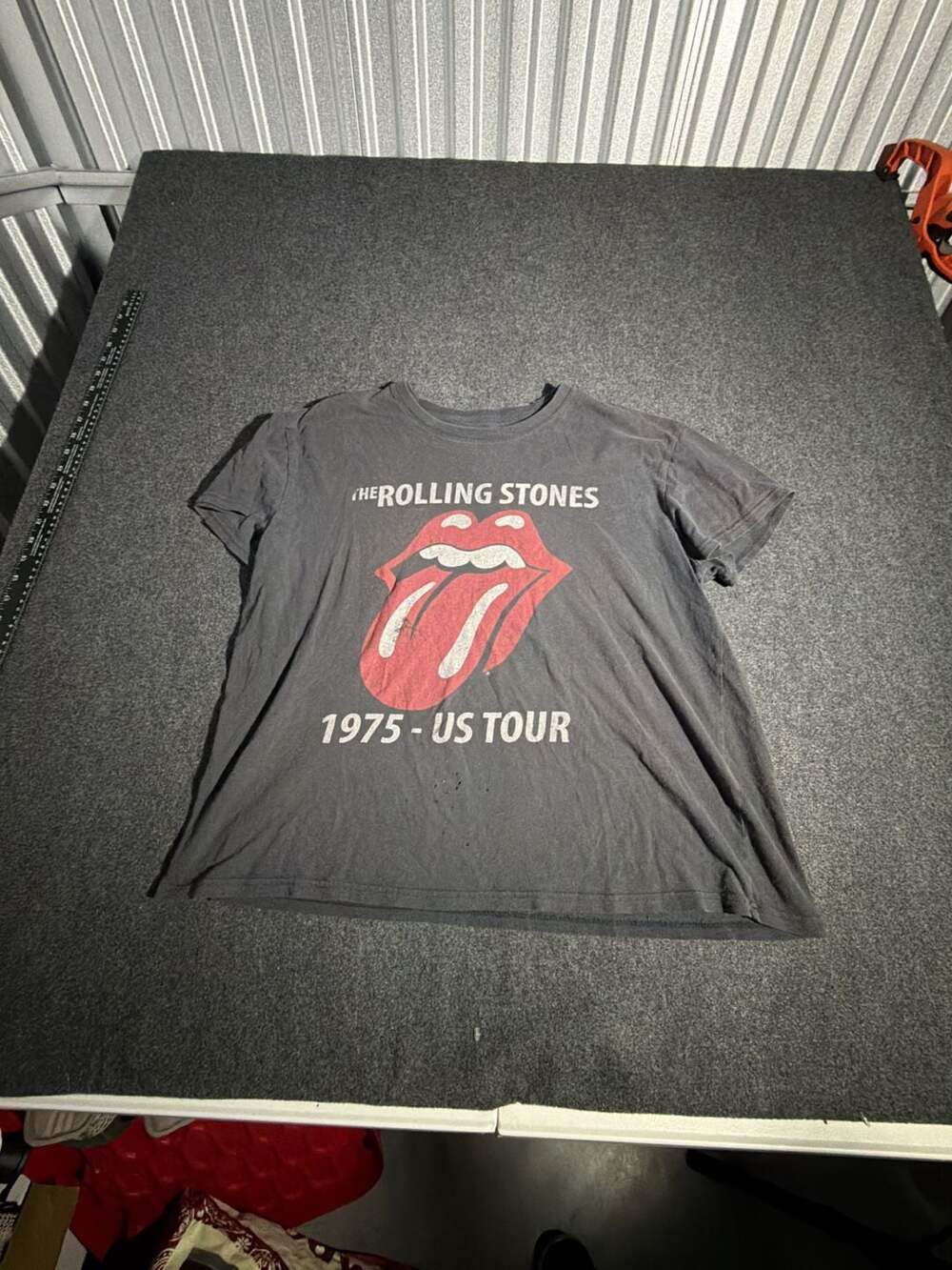 The Rolling Stones Black T-Shirt, Size XL,Graphic Tee, Vintage Rock Band Shirt